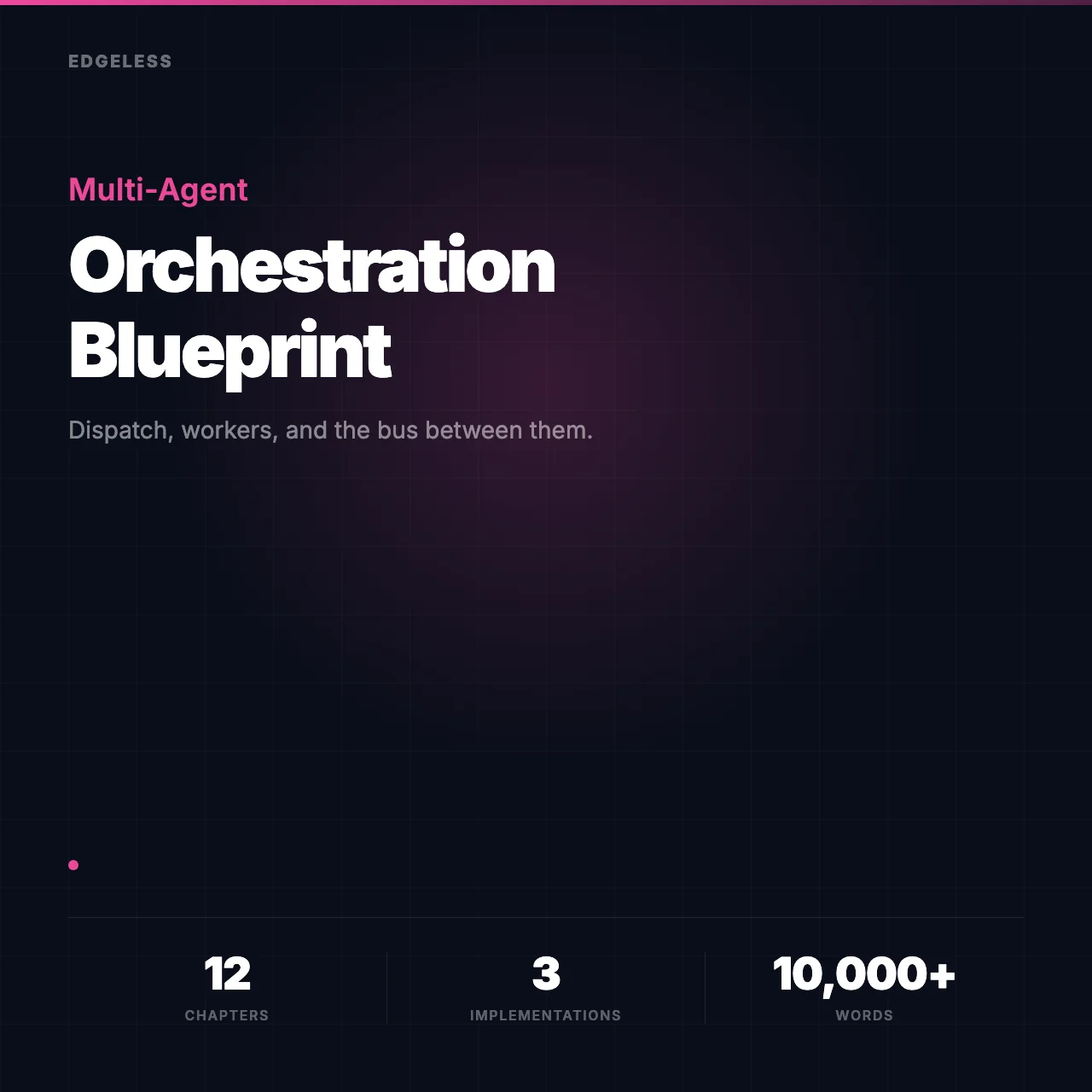 Multi-Agent Orchestration Blueprint cover
