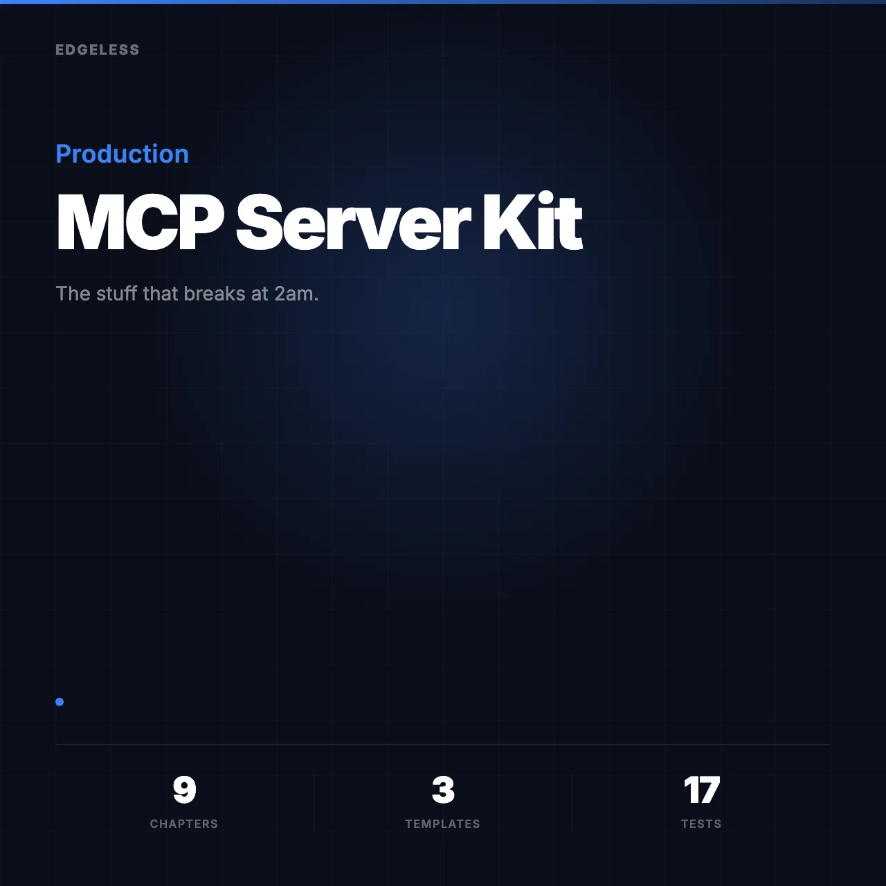 Production MCP Server Kit cover